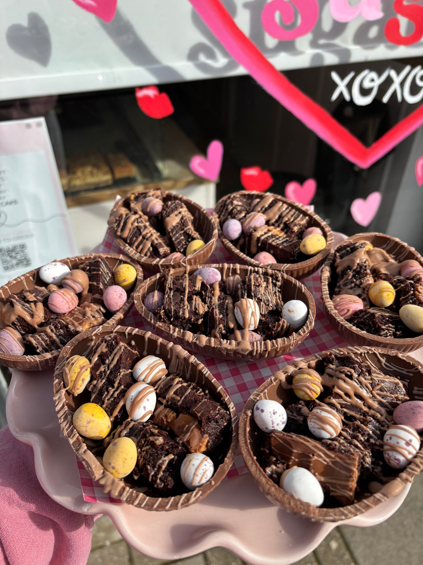 Brownie Filled Easter Egg!