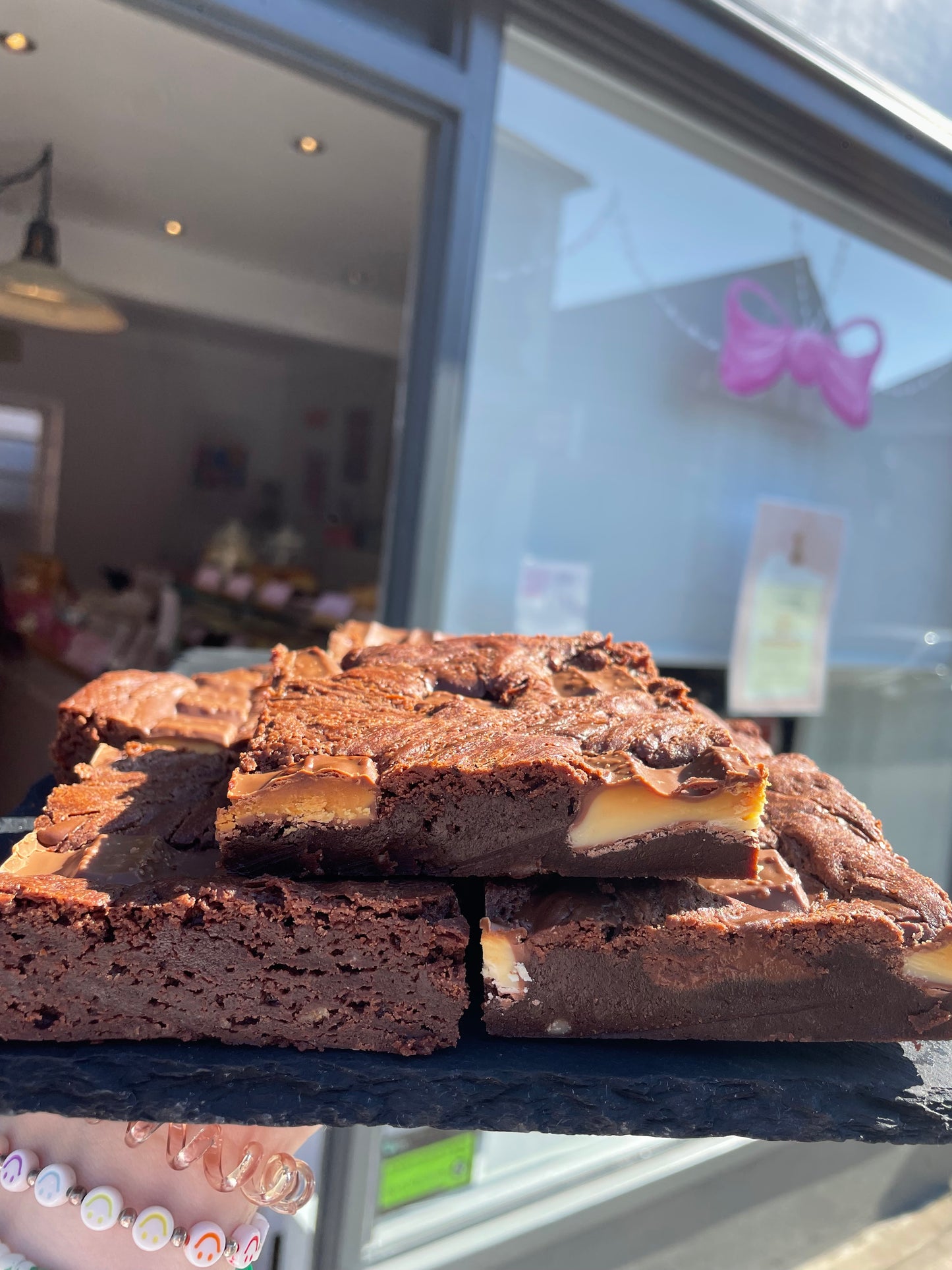 Gluten Free Kinder & Nutella Brownies - Box of 4