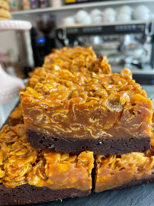 Caramel Cornflake Brownie - Box of 4