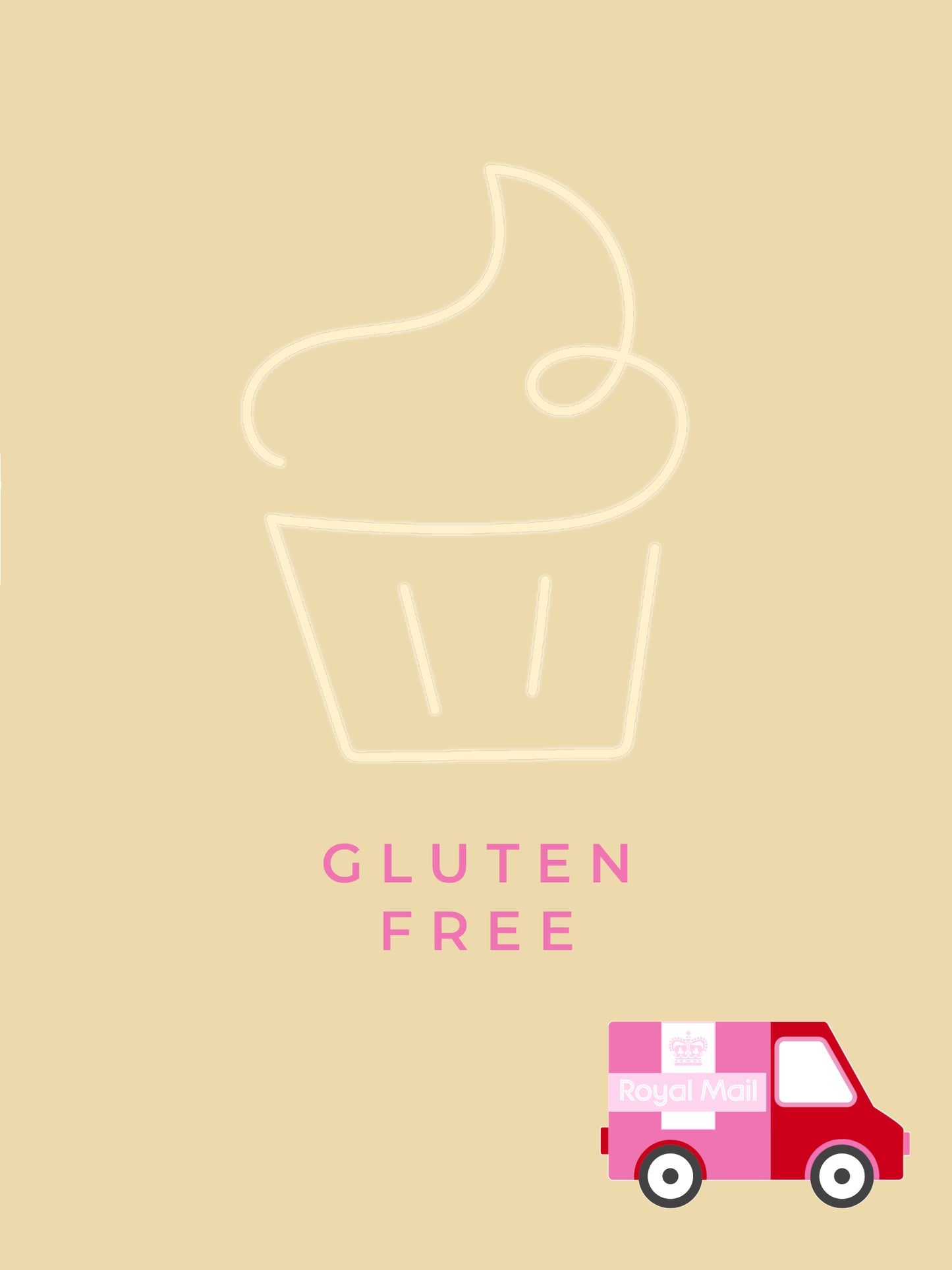 Marley’s Bakery Gluten Free monthly treat box subscription with cupcake logo 